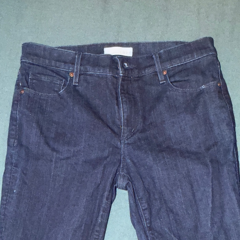 Dark blue bootleg/ flare jeans